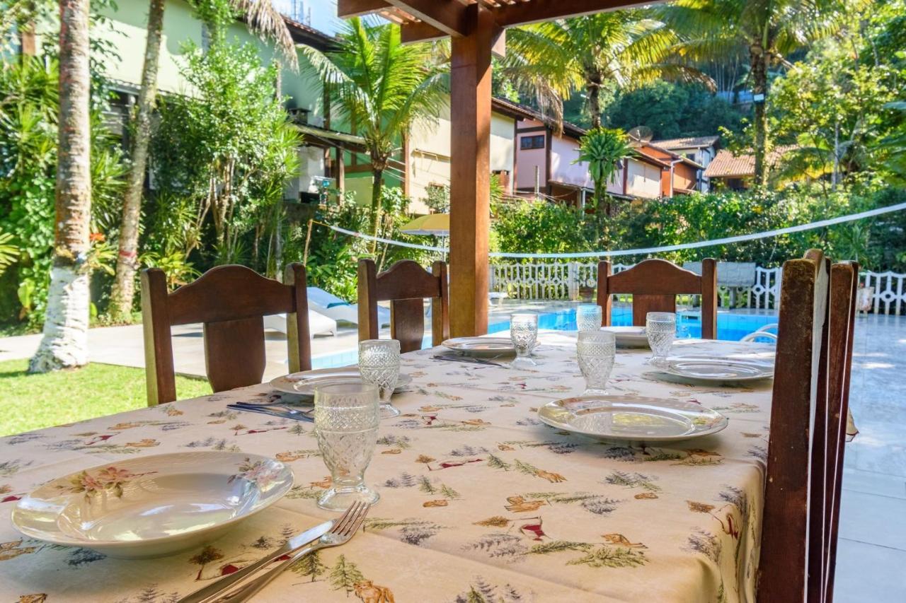 Casa Com Piscina Aquecida A 100M Da Praia Maresias Exteriör bild